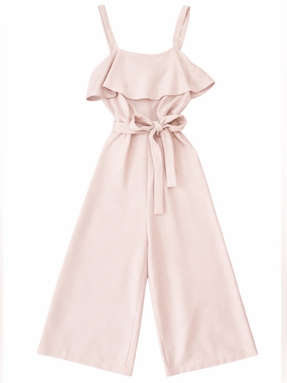 Lush Blush Pink Wide Leg Jumpsuit - Size S